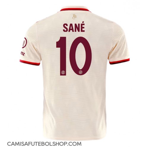 Camisa de time de futebol Bayern Munich Leroy Sane #10 Replicas 3º Equipamento 2024-25 Manga Curta